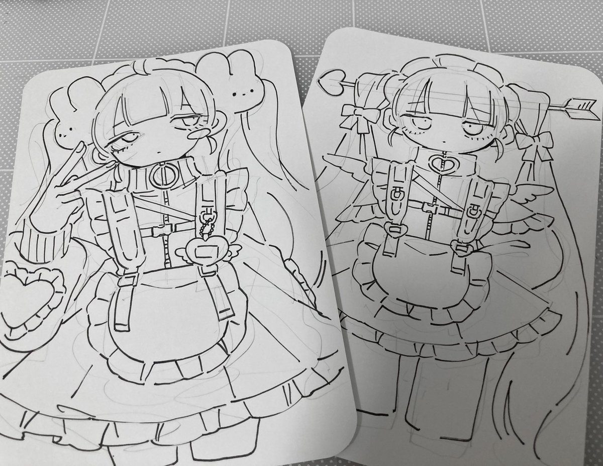 ピンクで塗ろうっと