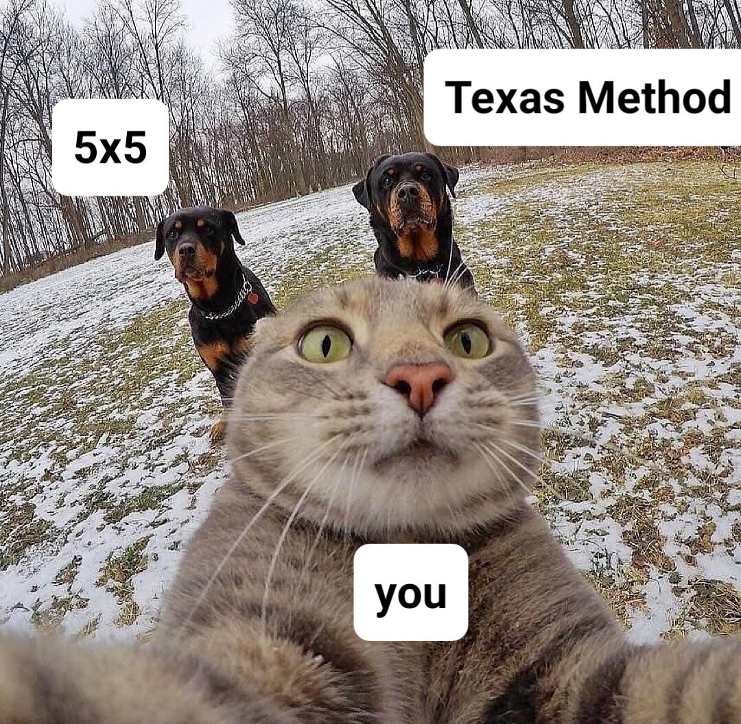 TheLiftLeague's tweet image. #texasmethod #5x5 #theliftleague