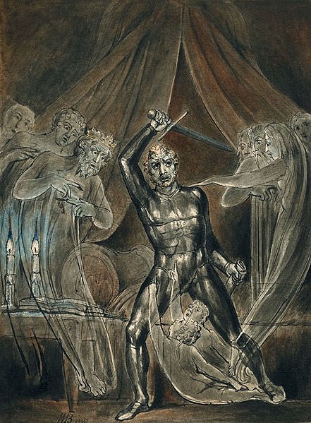 By the apostle Paul, shadows tonight
Have struck more terror to the soul of Richard
Then can the substance of ten thousand soldiers
Armed in proof and led by shallow Richmond.
′Tis not yet near day.

~ Shakespeare

#ofdarkandmacabre 

William Blake, Richard III and the Ghosts