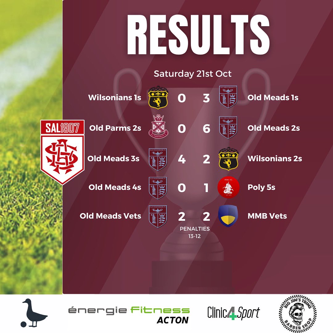 Old Meadonians FC tweet media