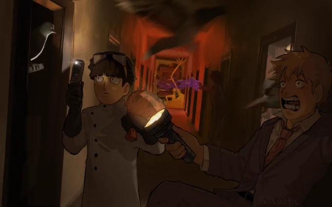 Looking for evil spirits on Halloween   1/2 #reigenarakata #ShigeoKageyama #serizawakatsuya #mobpsycho100