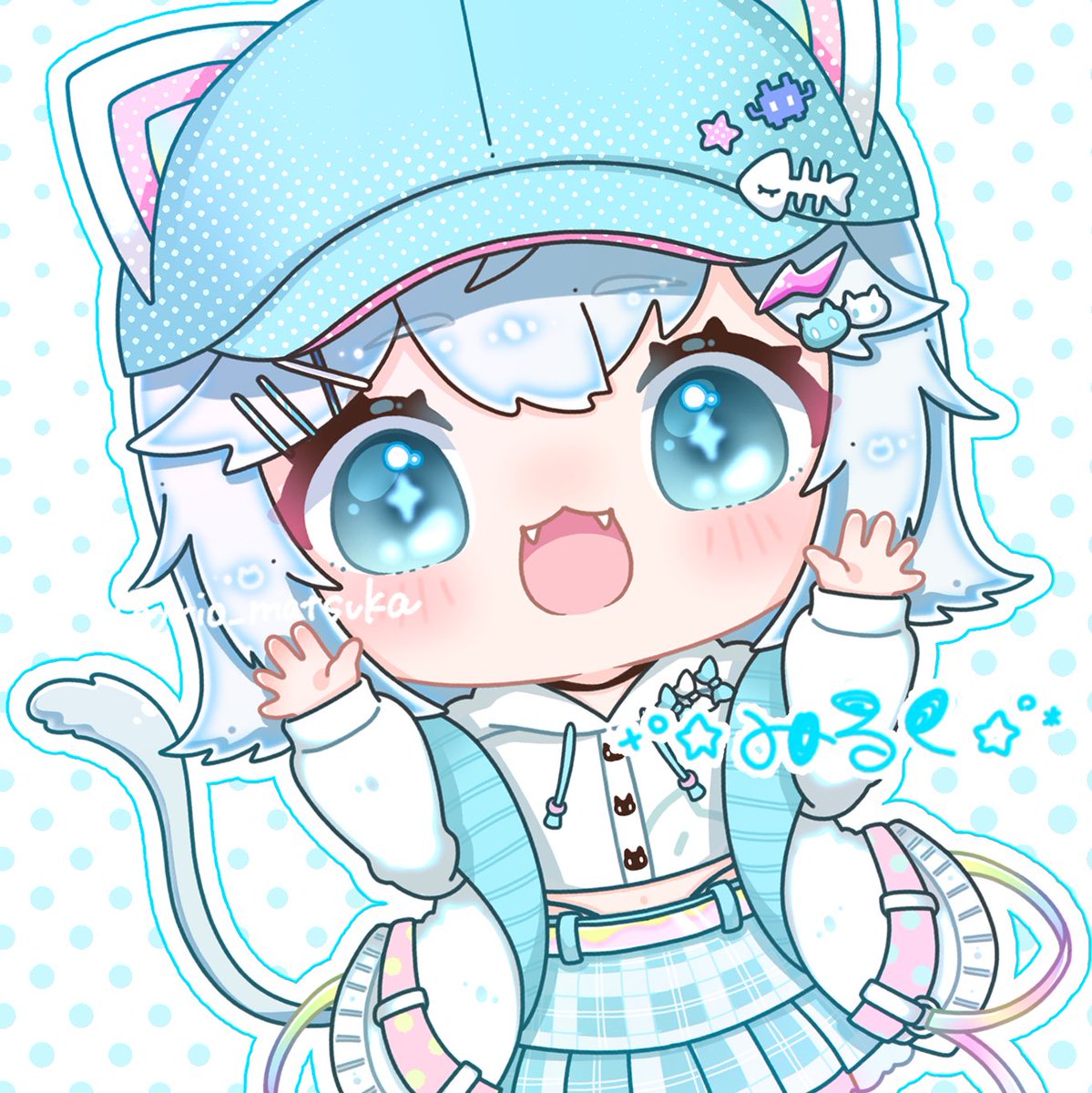 「Party☆People☆Princess みるく #maimai_art #m」|松賀りお。のイラスト
