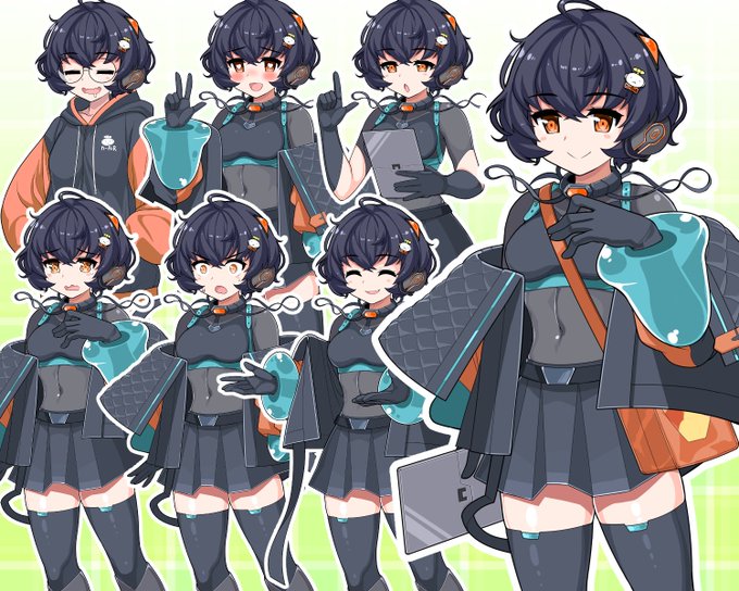 琴詠ニア立ち絵完成したのでニコ静でアップしたやで 