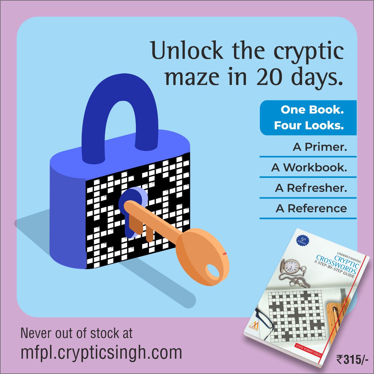 ExtracIndia's tweet photo. Solving cryptic solutions is a unique hobby among many. Playing with words and finding answers to the difficult clues is no less than a detectives job. But there is a lot of fun and mind game meant for the aficionados. 👇 👇👇

https://t.co/ihIlSINnKh

#cryptic #crypticsolutions https://t.co/9ww82fV7Ff