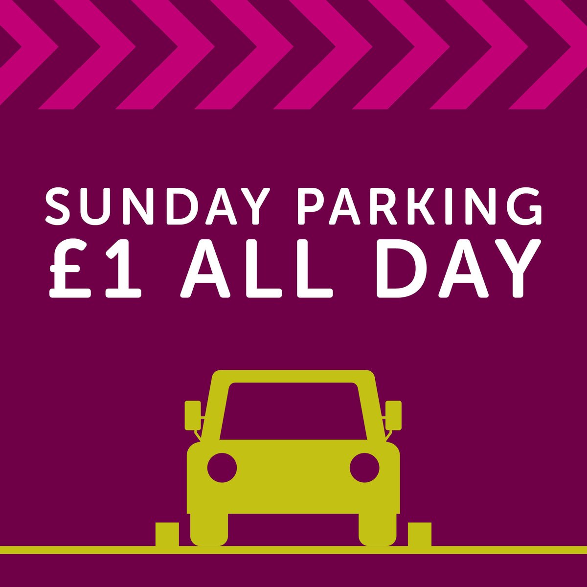 Wishing everyone a happy Sunday. Remember parking is £1 all day today at @overgatedundee. We look forward to welcoming you. #DiscoverOvergate #DiscoverDundee #Parking #Sunday #CityCentre