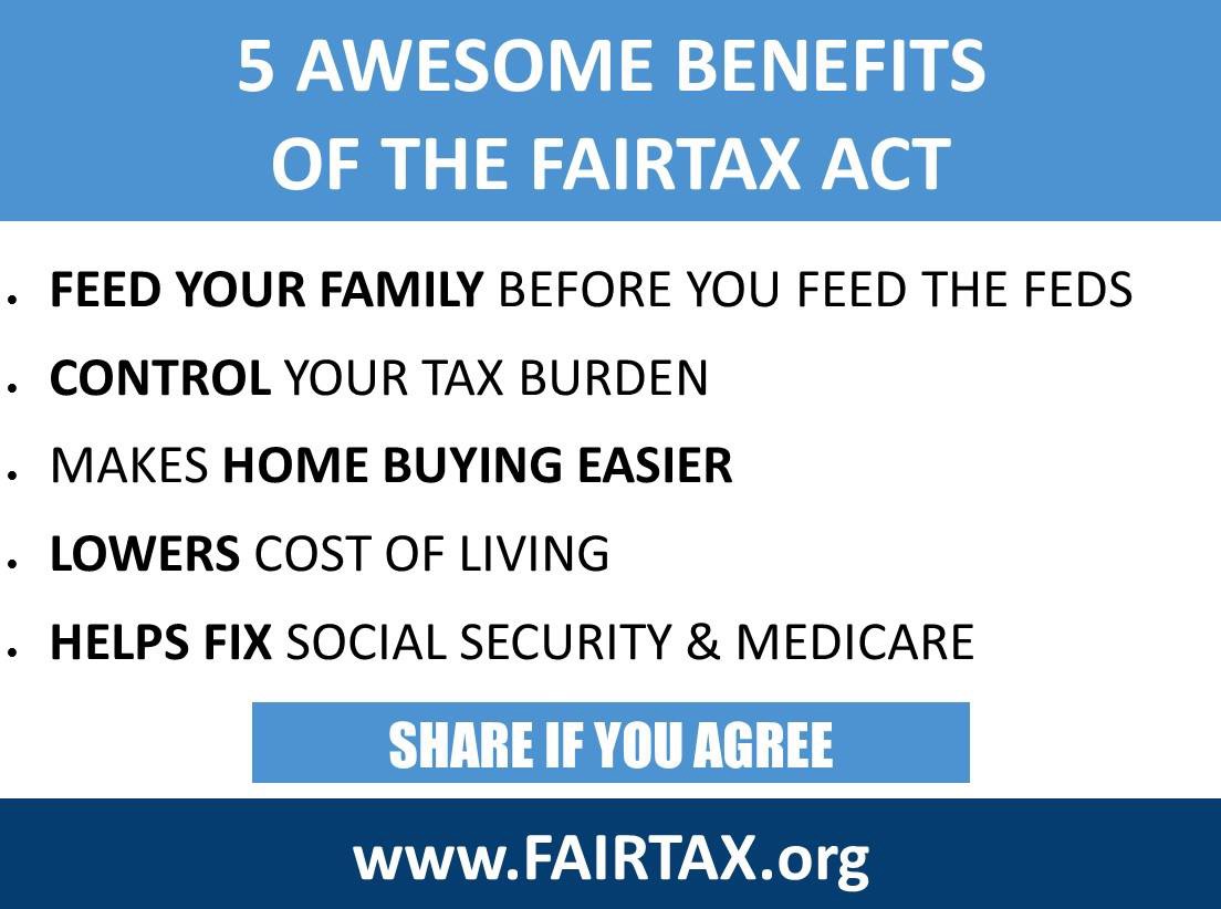 Our current income tax is bleeding you out financially. They want you poor & stressed. #FAIRtax is the fix. #StopTaxingIncome then we #DefundIRS