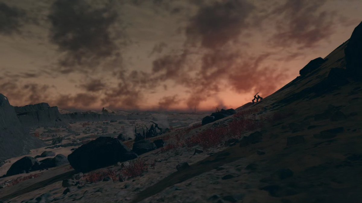 I love when I can catch the day in transition. 
🎮Starfield