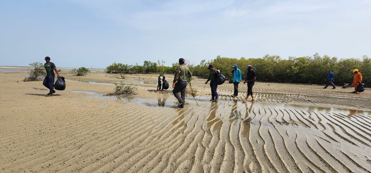 સ્વચ્છતા હી સેવા " અન્વયે  દેવભુમી દ્વારકા જિલ્લાના ખંભાળીયા તાલુકાના વાડીનાર નરારા ટાપુ પર  સાફ સફાઈ હાથ ધરવામાં આવી.
#swachhgujarat2023 #SwachhataHiSeva 
<a href="/COLLECTORDWK/">Collector Devbhumi Dwarka</a> <a href="/DdoDwarka/">District Panchayat DevbhumiDwarka</a> <a href="/SP_Dwarka/">SP-Devbhumi Dwarka</a> @info_dbd
