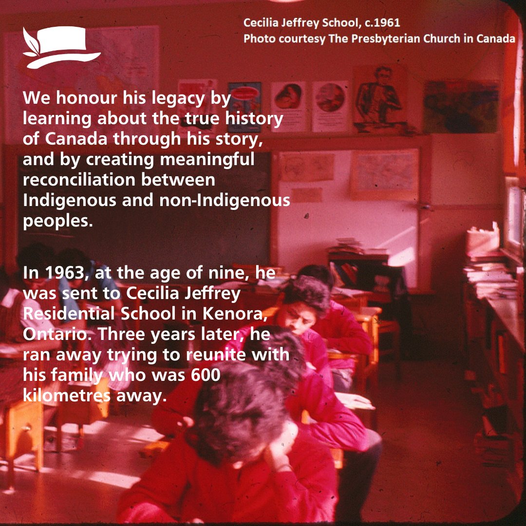 downiewenjack's tweet photo. On October 22, the day Chanie Wenjack joined the spirit world, we remember a beloved son and brother. We honour Chanie's legacy by learning about the true history of Canada through his story and creating meaningful reconciliation between Indigenous and non-Indigenous peoples. https://t.co/8wvsKHUVge