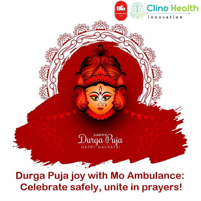 MoAmbulance's tweet photo. 🙏 Celebrating the spirit of #DurgaPuja with Mo Ambulance! 🌸🎉

Amidst the festivities, let's not forget the importance of health and safety. Our dedicated team is here to provide immediate medical assistance if needed, ensuring a joyful and safe Puja for all. 🚑💕#MoAmbulance https://t.co/XV2GIkOhqH