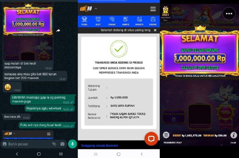 AudreyYerdua6's tweet photo. Baru gabung aja udah langsung maxwin masa kamu ga mau coba main di https://t.co/CWMmrDbWQ3 https://t.co/nnyYEhdReI