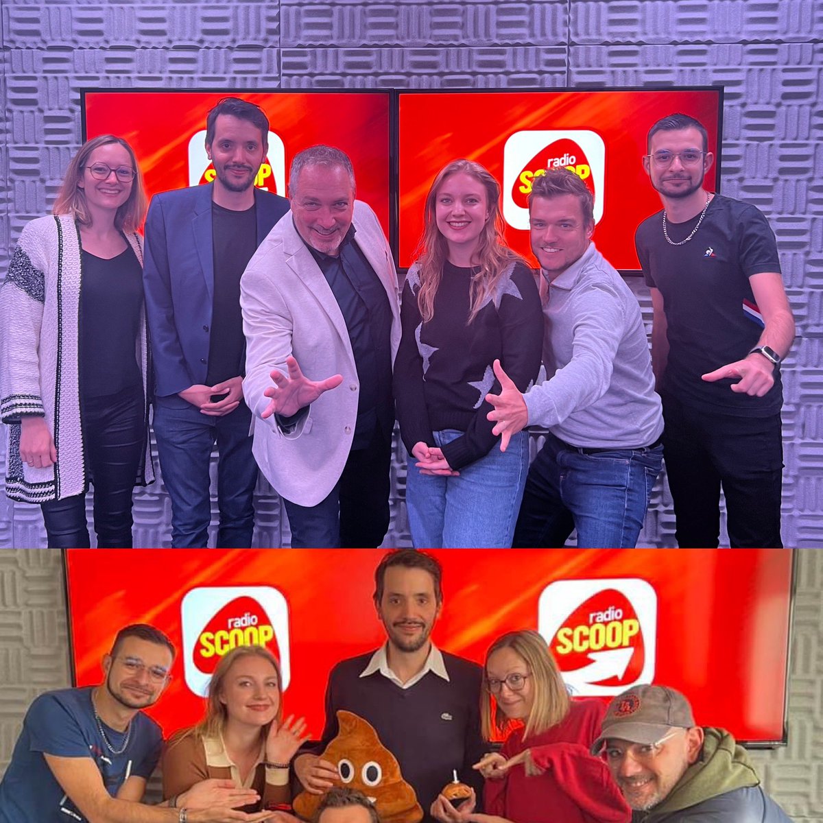 VincentScoop's tweet photo. C’est quand même génial de faire de la radio le matin. https://t.co/83A1d2y2vN