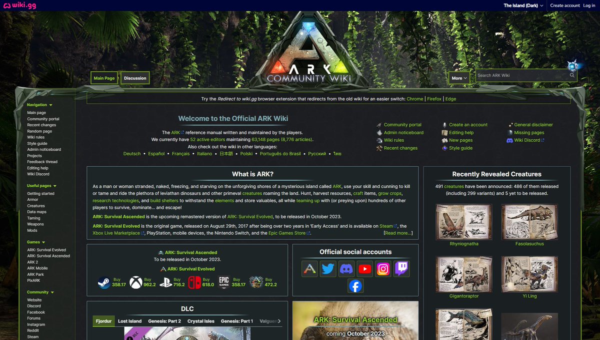 ARK: Survival Evolved Mobile - ARK Official Community Wiki