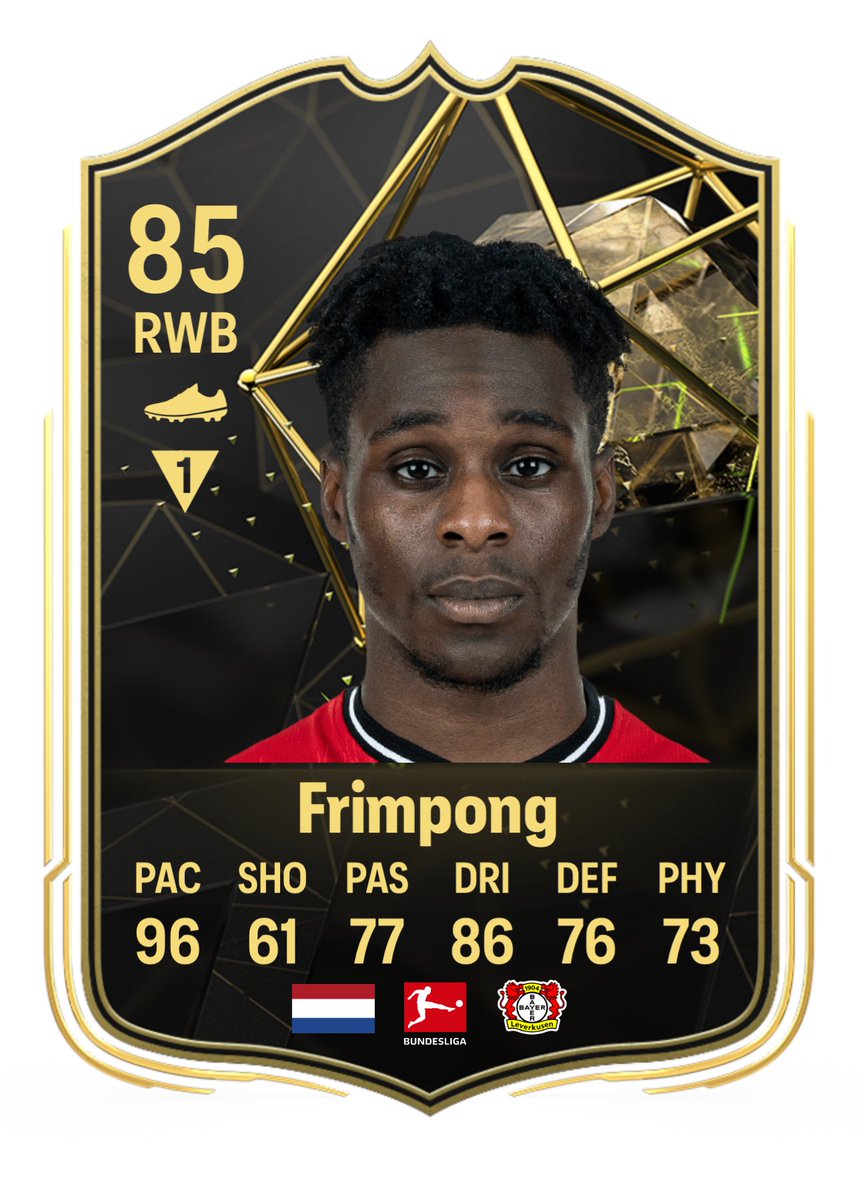 Candidato al #TOTW6 🇳🇱

⚽️🅰️

El mejor de su equipo con ⭐️ 8.6  / 10 ganando en un campo complicado.

Pasaría de 83 a 85, un jugador muy usado actualmente en #EAFC24. Creo que su presencia en el equipo está bastante clara, aunque puede que salga de MD.