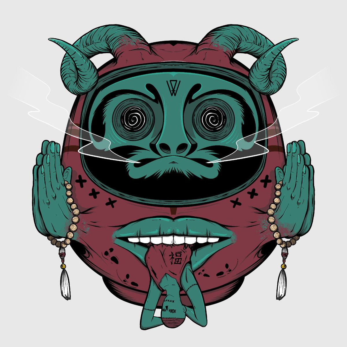 im66dy's tweet photo. GM Everyone 🙏
#0001
"Daruma"
#CollectionArt #Art #NFTartwork https://t.co/MBId18XCJX