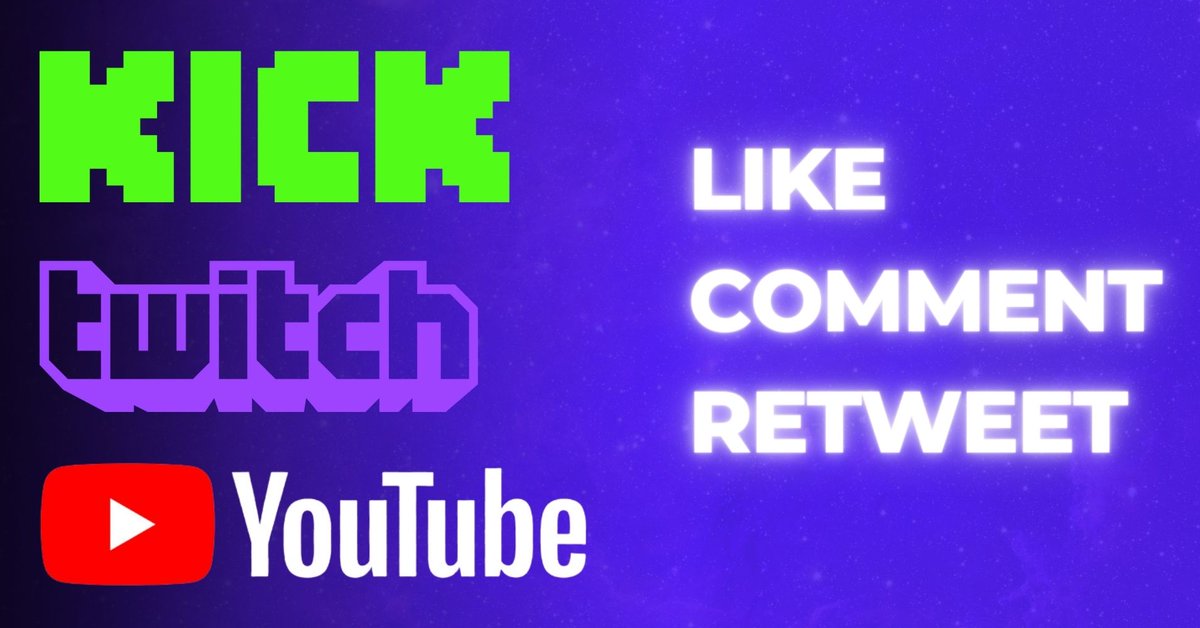 GrowthcraftOnX's tweet photo. -----🔸 DROP YOUR LINKS🔸-----
- #Kick💚#Twitch💜 #YouTube❤️ 
- Like - Retweet - Comment 🚀 https://t.co/aBHZbjYEKX