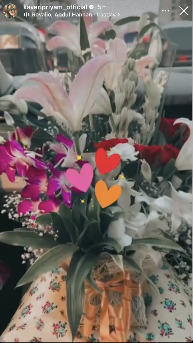 Looks like a start to the birthday

HBD KAVERI PRIYAM