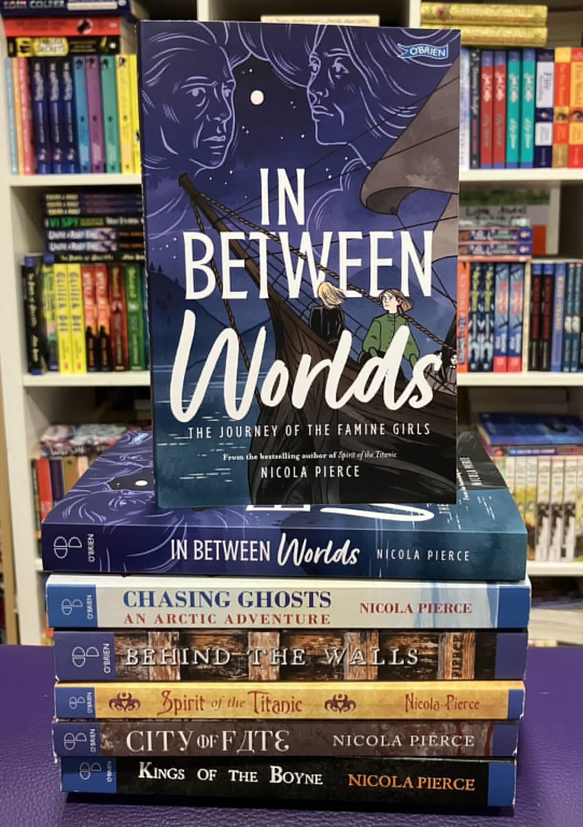 LittleAcornsBks's tweet photo. Day 19 #DIKBChallenge23 - a historical fiction novel: #InBetweenWorlds - The Journey of the Famine Girls by @NicolaPierce3 Publisher @OBrienPress Illustrated by @oneillustration Meticulously researched, richly emotive, bravely told. #DiscoverIrishKidsBooks #IrishBookWeek ππ https://t.co/OCZAUEv2hU