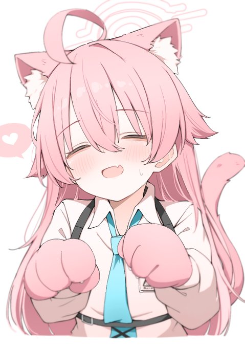 猫ホシノ #ブルアカ