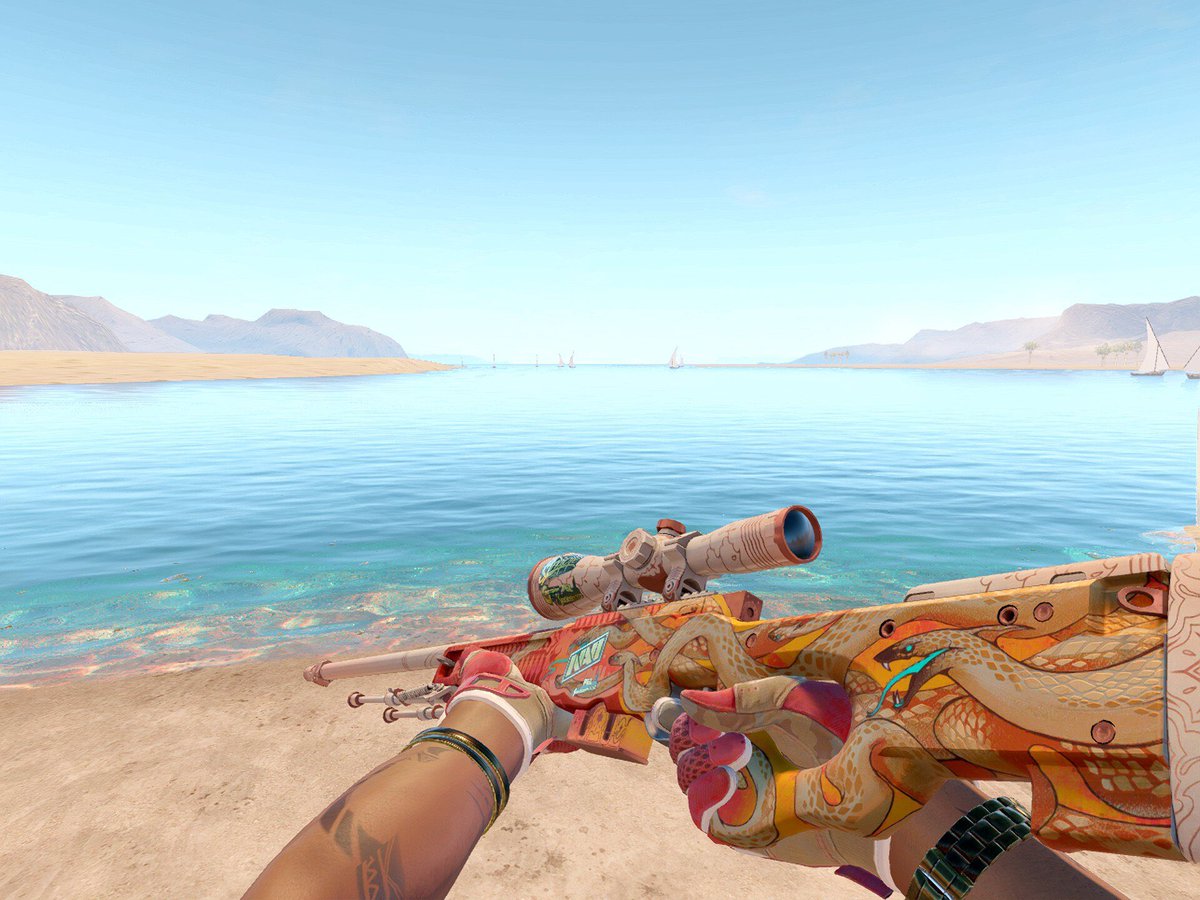 Pathetic but aesthetic. 

.04 M4 Printstream
.03 Deagle Printstream
.01 M9 Ruby
.09 Slightshots
.05 Awp Desert Hydra