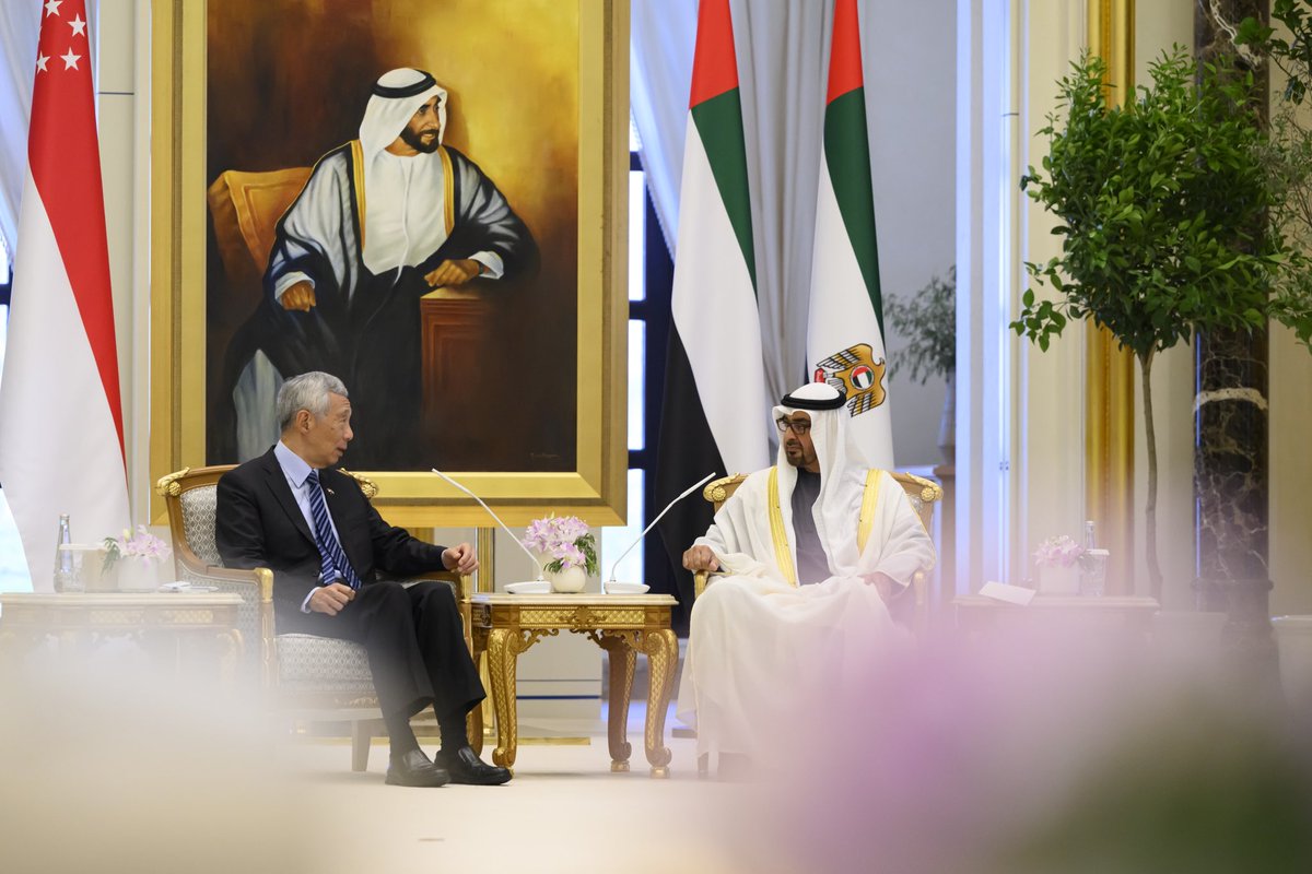 محمد بن زايد tweet media