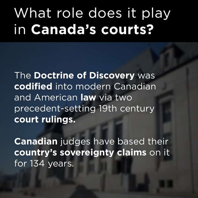 Anishinaabeotch's tweet photo. This is why @Pontifex ignores (repudiates) #CallToAction47
Because the #DoctrineOfDiscovery is intertwined into international law, @ICC & @UN
A legislated job creation hoax used for global domination
#Jews
#Gaza
#LandBack
#NativeTwitter
#Rome_Statute
https://t.co/xAJNFFzMvZ https://t.co/Y8jDNYagMC