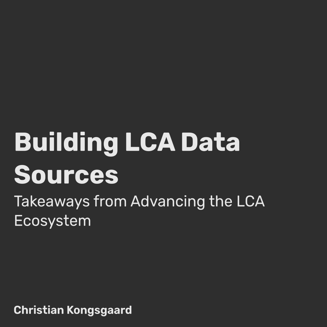 chrkong's tweet photo. Whole Building Life Cycle Assessment involves an extensive and more comprehensive assessment process than a product LCA.

In September the Carbon Leadership Forum released a report called Advancing the LCA Ecosystem. https://t.co/6vwusmAE8e
