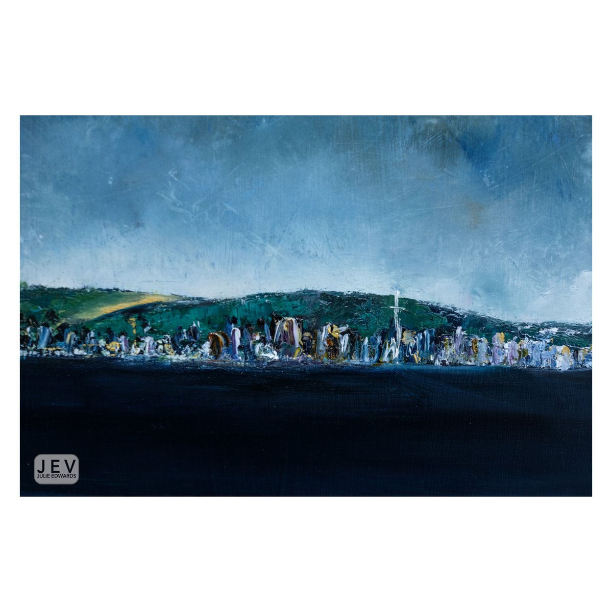 j_edwards_art's tweet photo. Those that have visited #studiojev @eastbeachstudios recently may have seen this on the easel #workinprogess #oilpainting
It’s not quite ready for display yet but its getting close and I love it. New Series Darkest Before the Dawn - #brighton
Detail from previous post https://t.co/gfAeLAgjzD