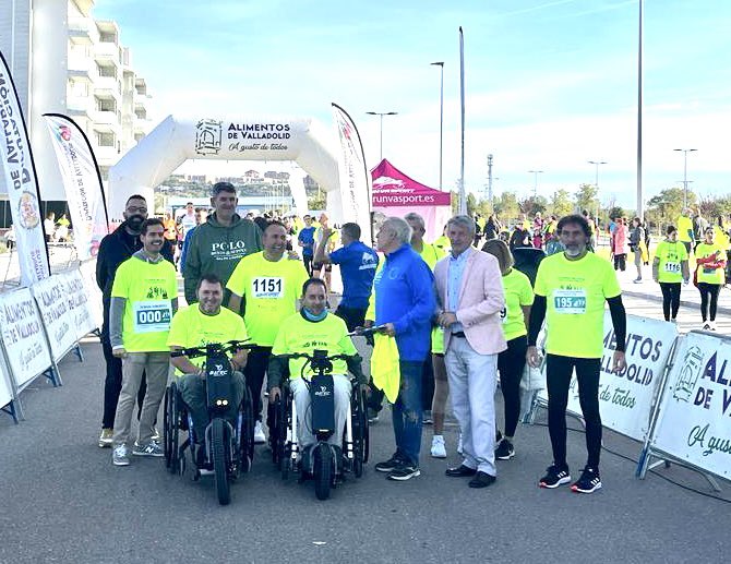 🏃‍♂️🏃‍♀️II Carrera Inclusiva de <a href="/Aspaym_CyL/">ASPAYM Castilla y León</a>. 

📍 Arroyo de la Encomienda.

➡️ El diputado Alfonso Romo junto con <a href="/FSardon69/">Fran Sardòn</a> participa en la prueba solidaria.

La Diputación de Valladolid trabajando por la inclusión de todas las personas.