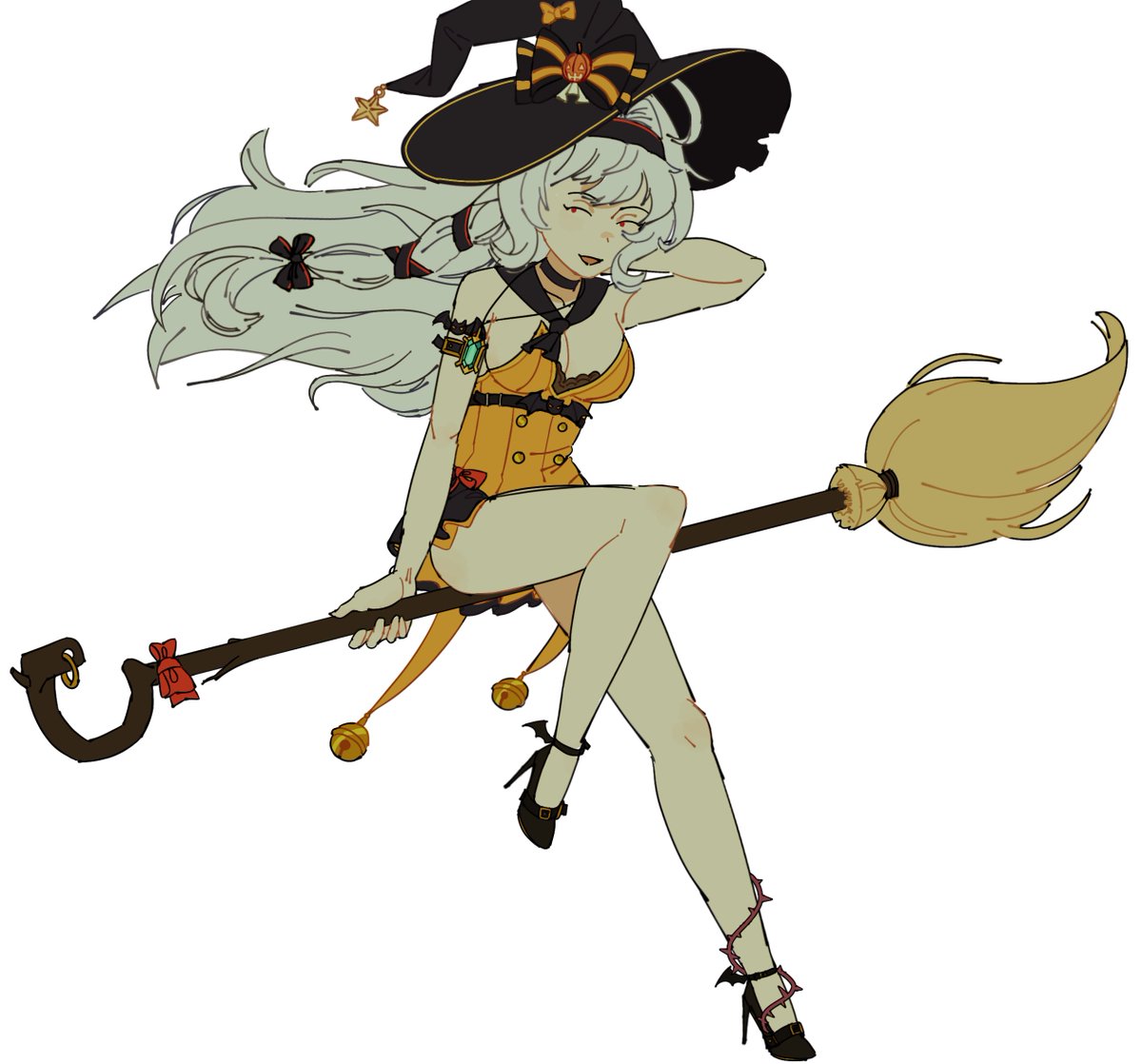 fluffy69696's tweet photo. Spooky month is coming! #guardiantales #画デテル #ガデテル https://t.co/g1SMwT6tAh