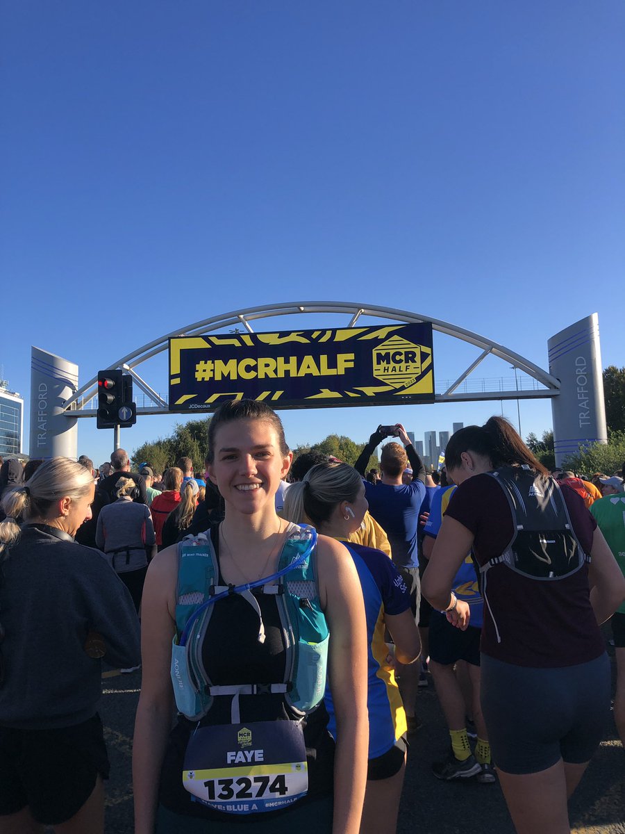 Faye Davies (@fayeadavies) on Twitter photo Manchester half marathon ✅
PB achieved (2hrs 10mins) ✅
Still time to donate to the <a href="/DofE/">The Duke of Edinburgh’s Award</a> charity who made all this possible
events.dofe.org/fundraisers/fa… Manchester half marathon ✅
PB achieved (2hrs 10mins) ✅
Still time to donate to the <a href="/DofE/">The Duke of Edinburgh’s Award</a> charity who made all this possible
events.dofe.org/fundraisers/fa…