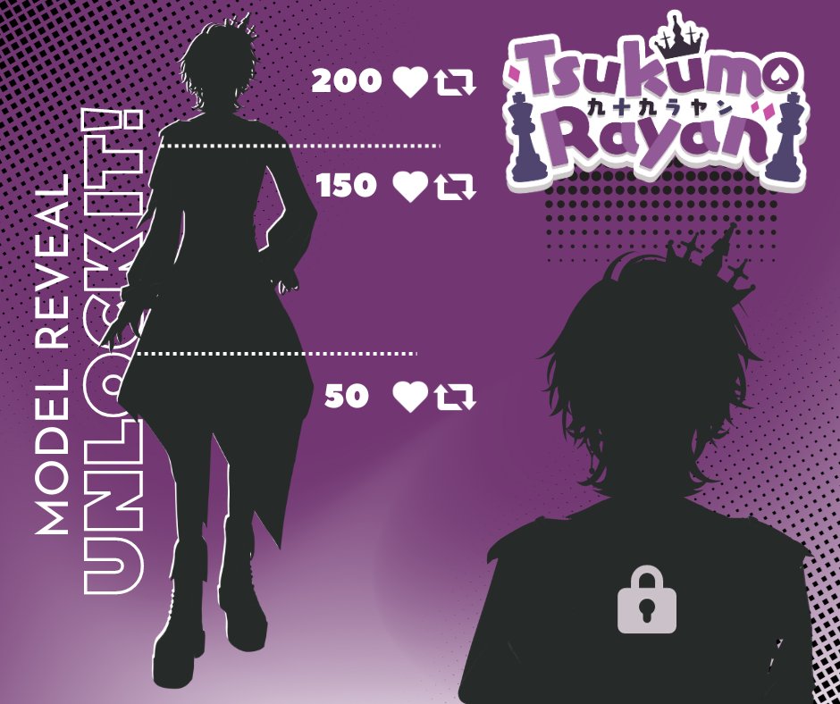 TsukumoRayan's tweet photo. ✨MODEL REVEAL WOOOOO✨

Yahoo semuanyaaa!
Setelah lama bersembunyi dibalik bayangan, kini sudah saatnya aku unjuk diri. 
Seorang dark mage dari dimensi Chrono, Tsukumo Rayan desuuu~

Bantu reveal modelku dengan like dan retweet yuk!
#Vtuber #ModelReveal #VtuberID #VtuberUprising https://t.co/ZM9PLFo1mp