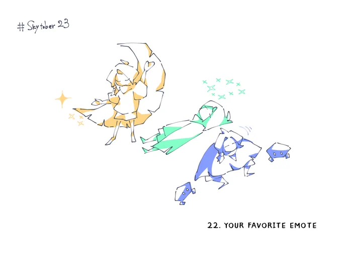 22. お気に入りの感情表現 #Skytober2023  #Skytober23 