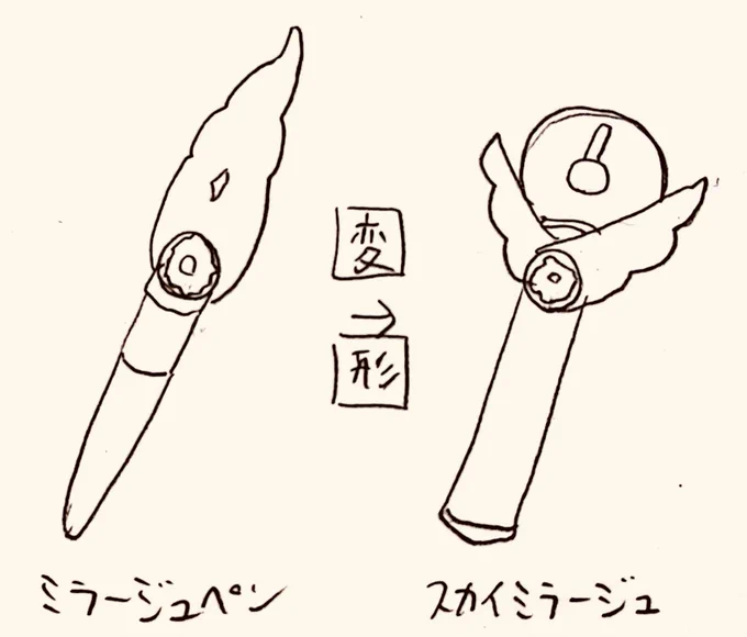 描くにあたって専門用語やらアイテムやらを調べ直してるんだけどこれがこうなってるの初めて知ってどんだけちゃんと見てないねん…となりました……… 