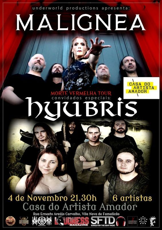 WOMetalradio's tweet image. 04.11.23 - Malignea, Hyubris - Casa do Artista Amador, Louro

buff.ly/3Q5l6vW 

#CasadoArtistadoAmador #Hyubris #Malignea #UnderworldProductions #WOMSupports
