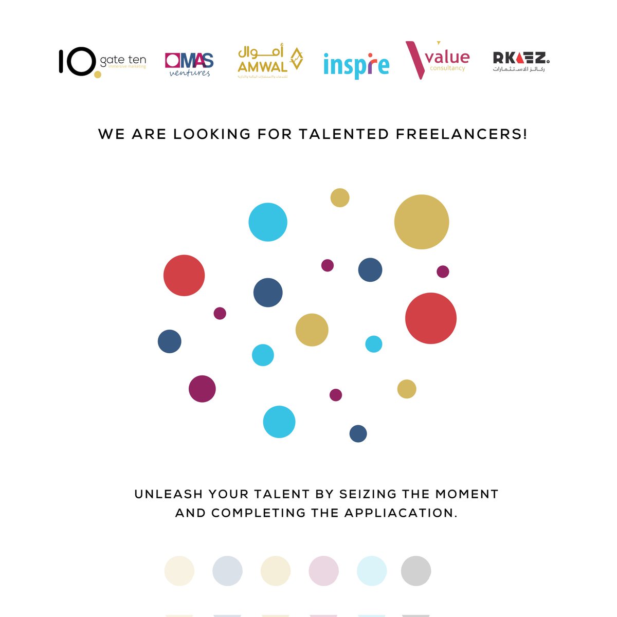 gate10om's tweet photo. We are looking for  talented freelancers !

To apply please fill the below form
https://t.co/yoXXehX3h8
#freelancer https://t.co/hamlGhG77I