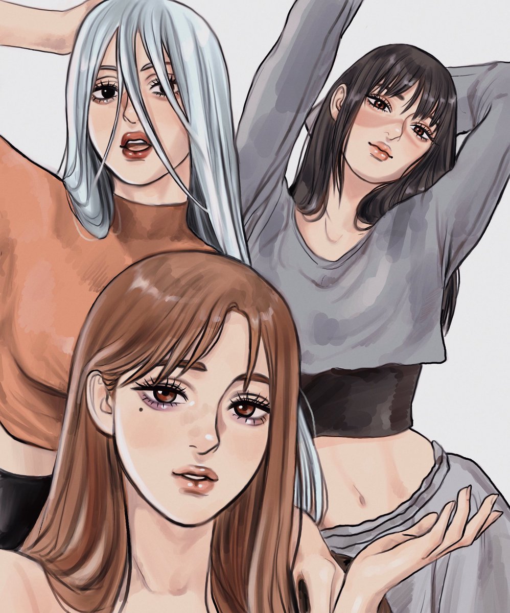 Imeko_san's tweet photo. Girls #JujutsuKaisen https://t.co/oc51BPXdu2