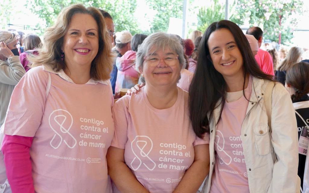 A los que el cáncer de mama nos ha tocado de cerca sabemos la necesidad urgente de:

🩷Investigación.
🩷Prevención. 
🩷Acompañamiento. 

Nos sumamos a la marcha solidaria para visibilizar la lucha contra una enfermedad que cada vez afecta a más familias. 

#ElRosaEsMásQueUnColor