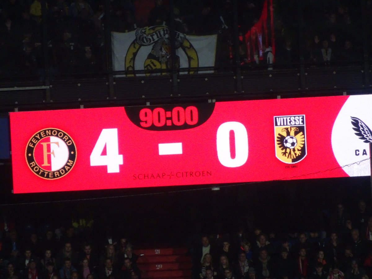 Feyenoord - Vitesse 4-0. #FEYvit #Feyenoord #Groundhopping