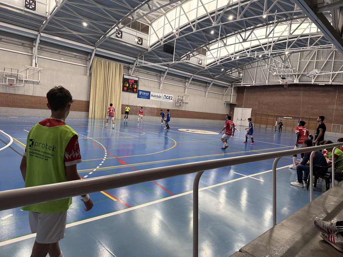 Pabellón La Salud de Alcantarilla <a href="/CfsAlcantarilla/">ALCANTARILLA CFS</a> vs @patrullaaguilafs 2- juvenil de la <a href="/ffrm_es/">FFRM</a>