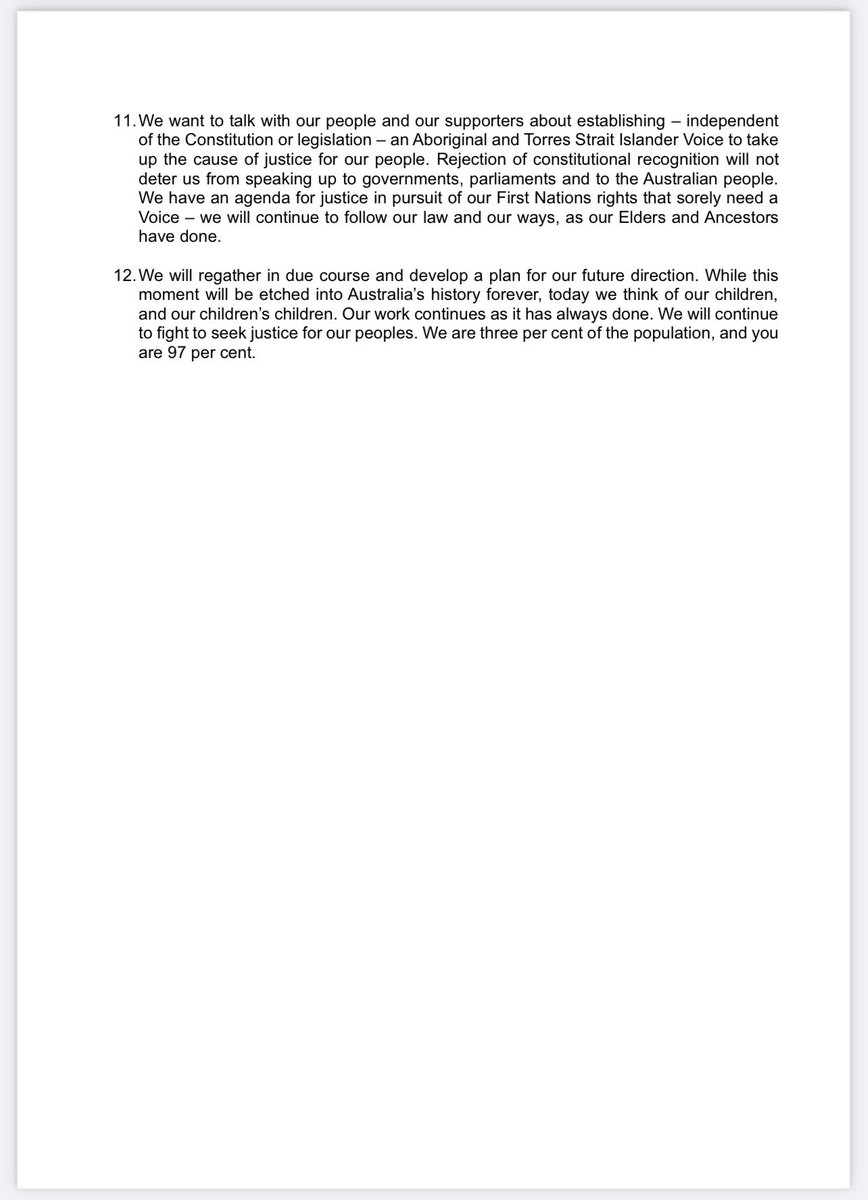 ***BREAKING*** 

Open letter to PM, Ministers, all MPs and Senators from Aboriginal people and organizations who say #YES 

@DjirraVIC