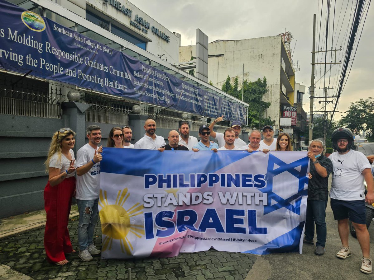 Embahada ng Israel tweet media