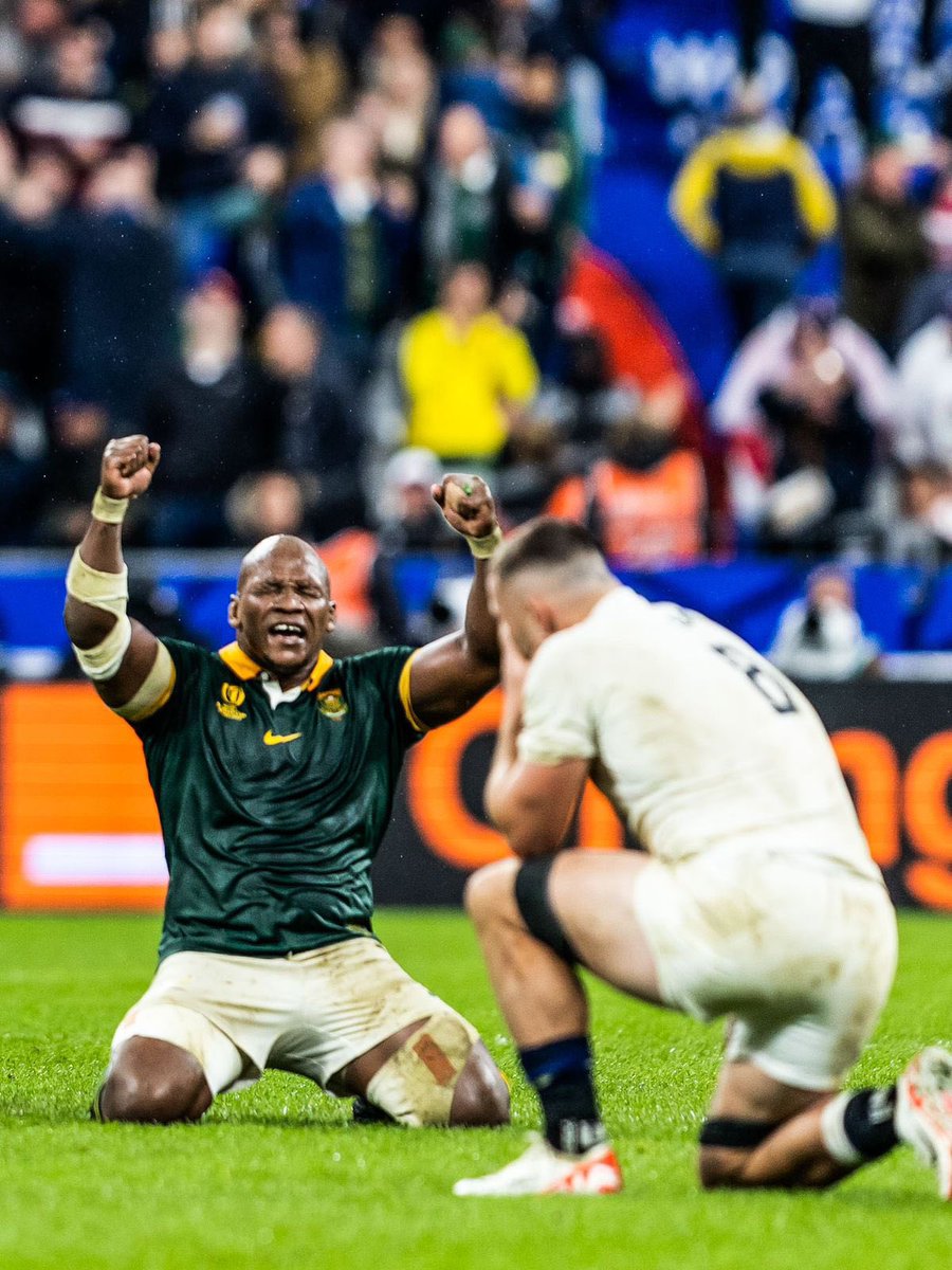 This is how the feeling of winning looks like, Springboks you really made us proud 🥹.

The spirit of Gwijo powering us through every match. 

#MTNDoingWhatItTakes