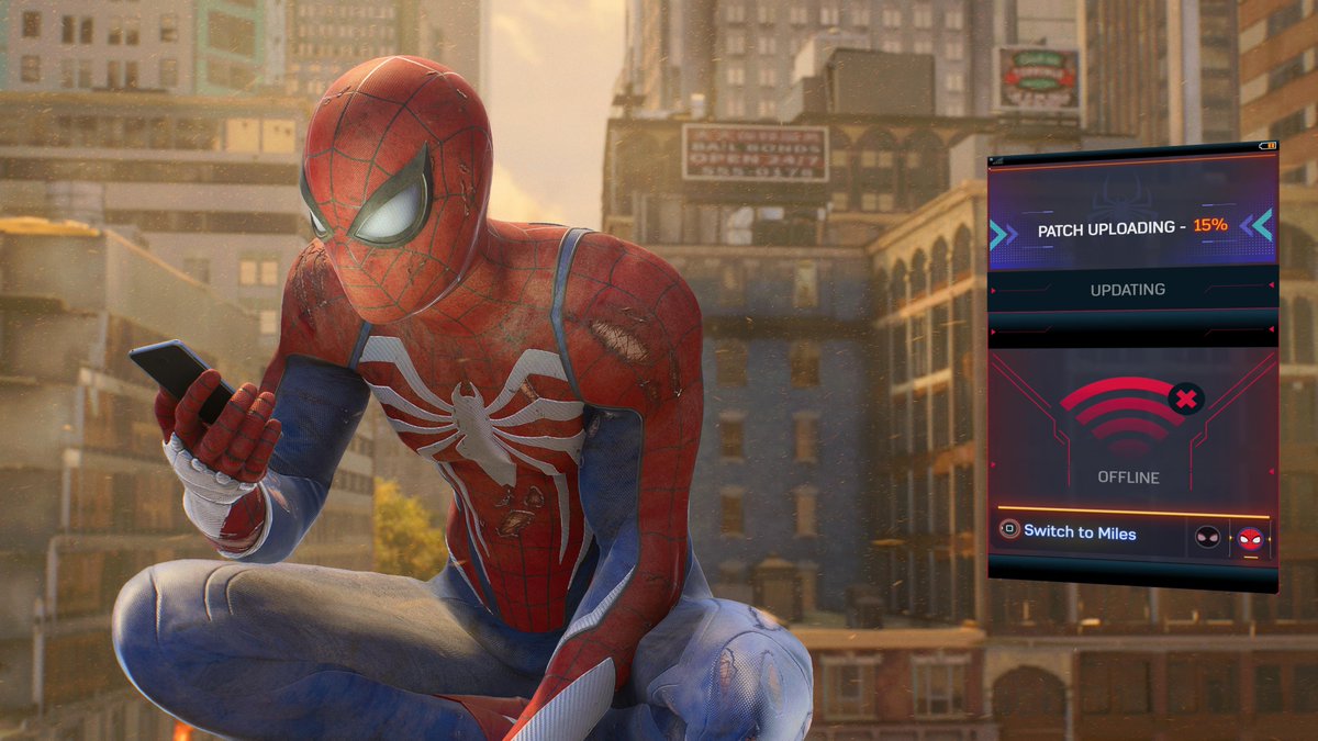 JwillMyk's tweet photo. #PS5Share, #MarvelsSpiderMan2 https://t.co/DzMxBBWayf