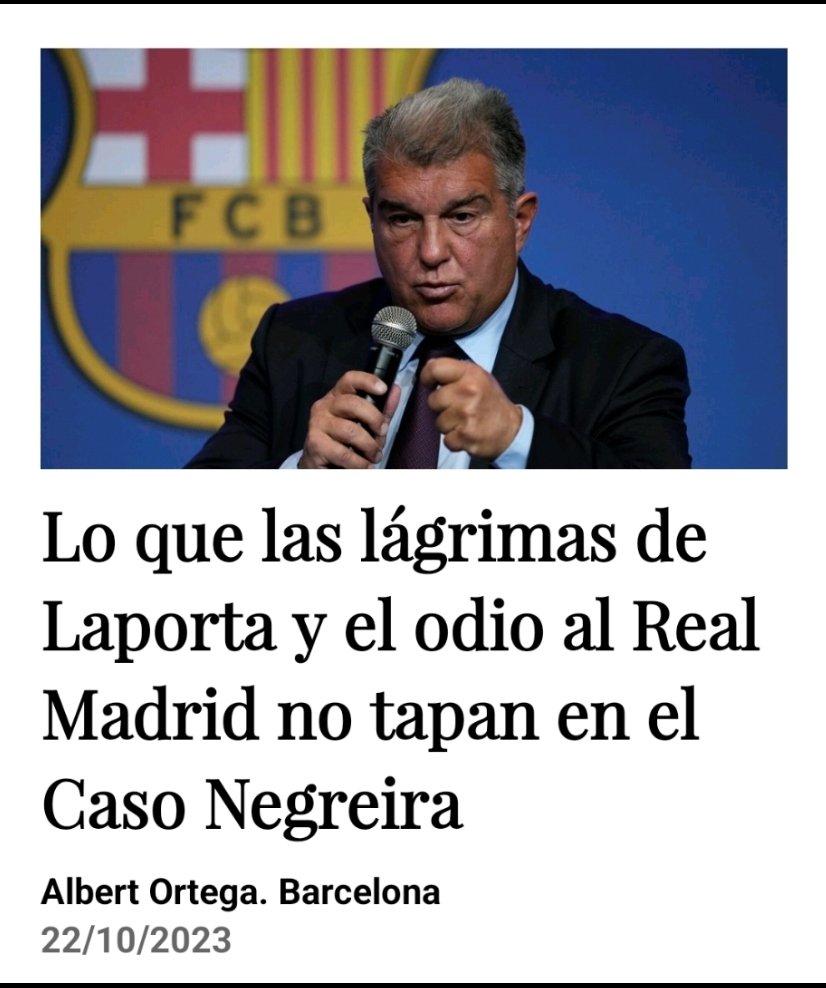ManuelL84758570's tweet photo. El Corrupto llorón y su Miserable Club, son la Vergüenza del Deporte Mundial. https://t.co/fBgTISCo7I