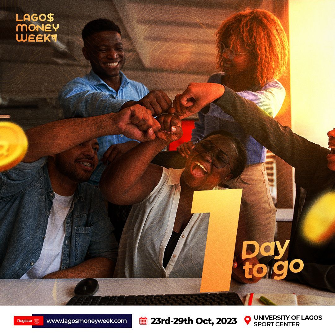 THEAYOTUNJI's tweet photo. 6 Days | 30+ Speakers | 5 Panel Sessions | 15+ Performers. 

Get ready for your quantum leap, at the Africa’s Biggest Finance Congress. 
This event is designed for YOU, the future of finance. Don’t miss out. ✨

Register Now!
https://t.co/XO8h3UbU13
#AfroMoneyWeek #LagosMoneyWeek https://t.co/MmhDitYWTz