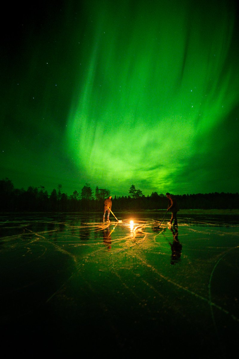 Ice skating season opened in Ranua🏒🤩