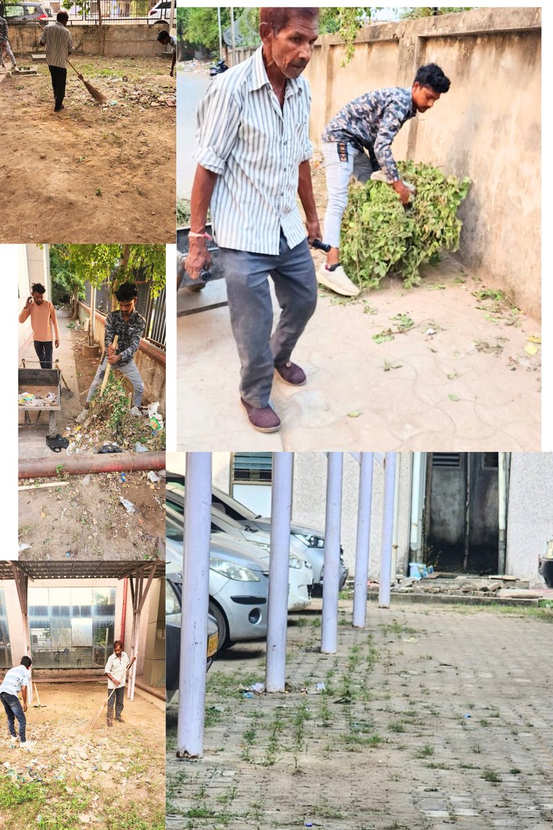 આજરોજ <a href="/SDMDholka/">Prant Officer & SDM Dholka (A’vad)</a>  ના માર્ગદર્શન હેઠળ મામલતદાર ઓફિસ તથા કેમ્પસમાં   સ્વચ્છતા શ્રમદાન અભિયાન અંતર્ગત તાલુકા સેવા સદન ધોળકા ખાતે સફાઈ અભિયાન હાથ ધરવામાં આવ્યું, #સ્વચ્છતા હી સેવા #સ્વચ્છતા શ્રમદાન અભિયાન
<a href="/CollectorAhd/">Ahmedabad Collector</a> <a href="/CMOGuj/">CMO Gujarat</a> <a href="/58dholkaEro/">SDM DHOLKA</a> <a href="/ahmedabad_info/">info_ahmedabad_gog</a>