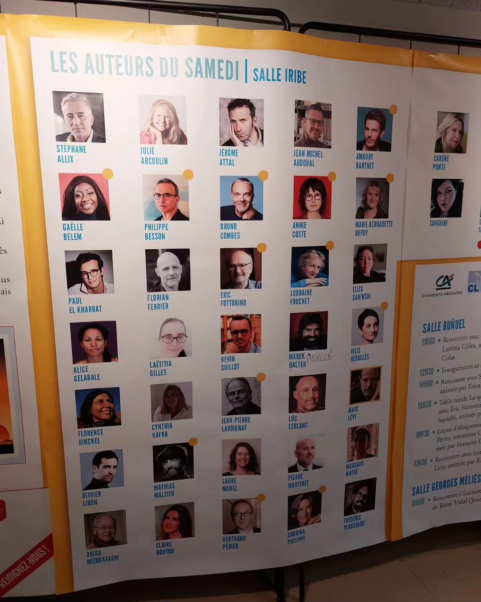 🤩 C'était hier au #salondulivre "Angoulême se livre" !

😉 Merci mille fois à la librairie Cosmopolite pour l'invitation.

📚 Et surtout, un immense merci aux personnes qui se sont intéressées à mon travail et m'ont permis de vivre pleinement ma première séance de dédicaces.