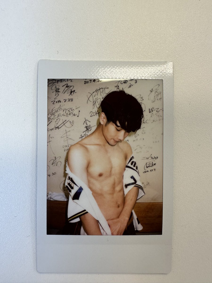 今日もありがとうございました🥹
今回の1番よさそうなチェキです